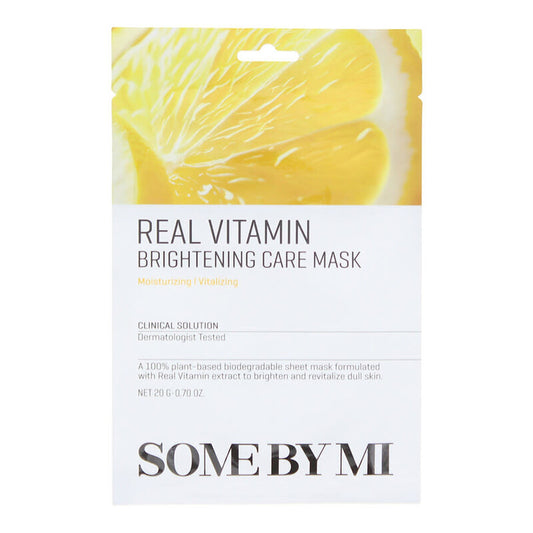 Some By Mi, Real Vitamin Brightening Care Mask - Brightening face mask, 20.0g