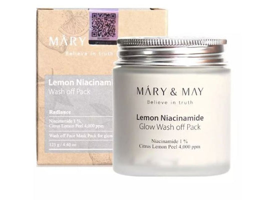 Lemon Niacinamide Glow Wash off Pack - Rozjasňující pleťová maska 125.0g