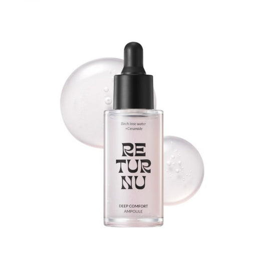 Returnu, Deep Comfort, Deep Hydration, Ampullen-Behandlungsserum, für das Gesicht, für Damen, 30 ml