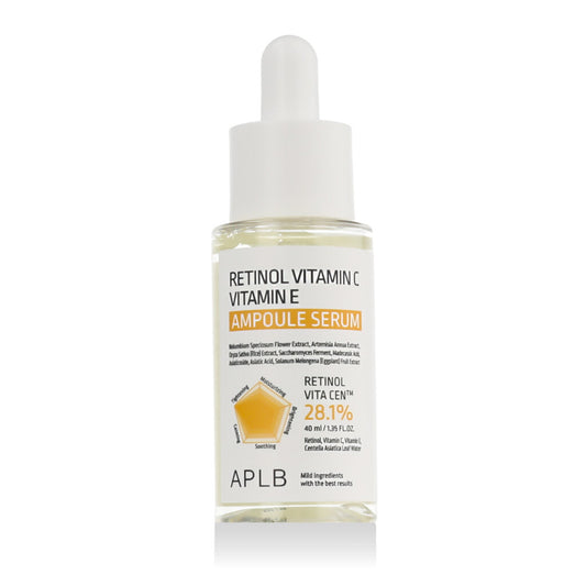 APLB, Retinol Vitamin C Vitamin E Ampoule Serum - Anti-age ampulové sérum, 40ml