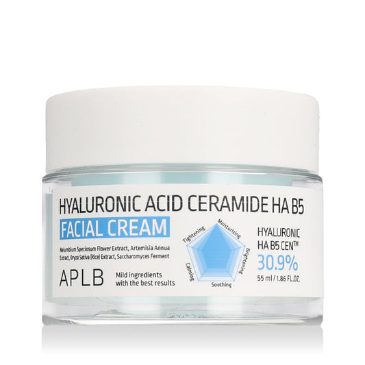 APLB, Hyaluronic Acid Ceramide Ha B5 Facial Cream - Hydratační pleťový krém, 55ml