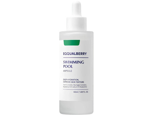 Eqqualberry, Swimming Pool Ampoule - moisturizing and soothing face serum, 50ml