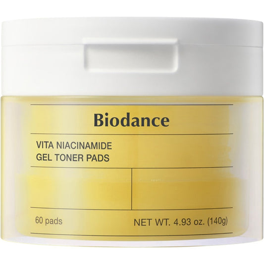 Biodance, Vita Niacinamide Gel Toner Pads - Toner pads (60 pcs)