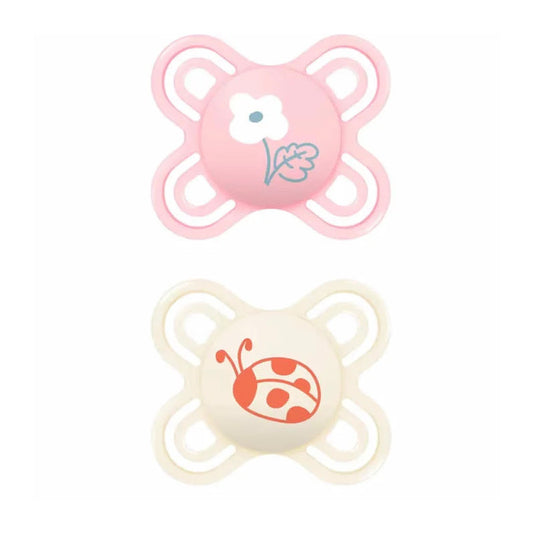 Mam Baby Dummy Perfect Star 0-2 Pink 2u