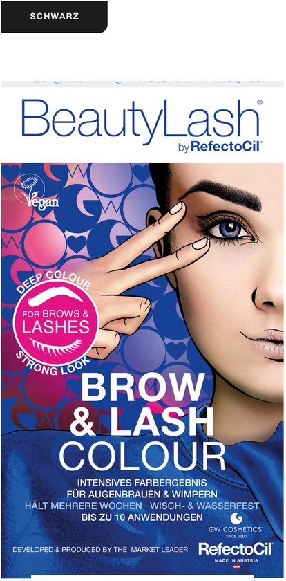 Refectocil Beautylash Brow y Lash Colour Kit Tinte Cejas y Pestañas Negro 1 U