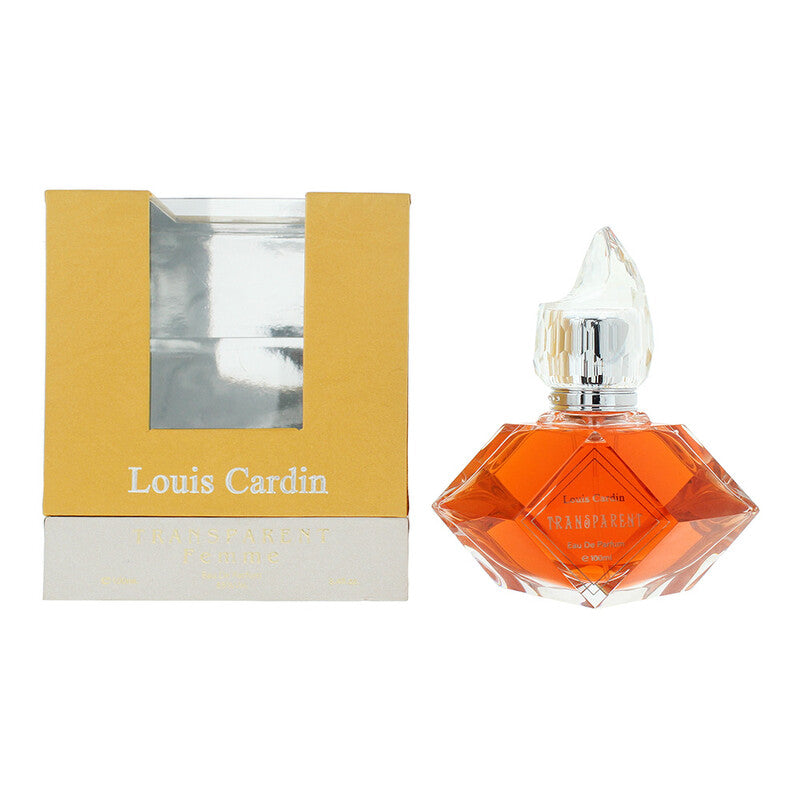 Louis Cardin, Transparent, Eau De Parfum, For Women, 100 ml