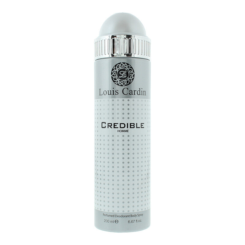 Louis Cardin, Credible Homme, Deodorant Spray, For Men, 200 ml