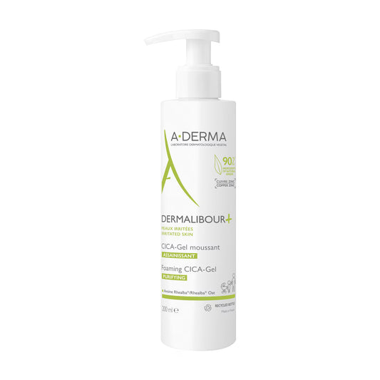 A-Derma, Dermalibour+Cica, Reinigender Reinigungsschaum, 200 ml