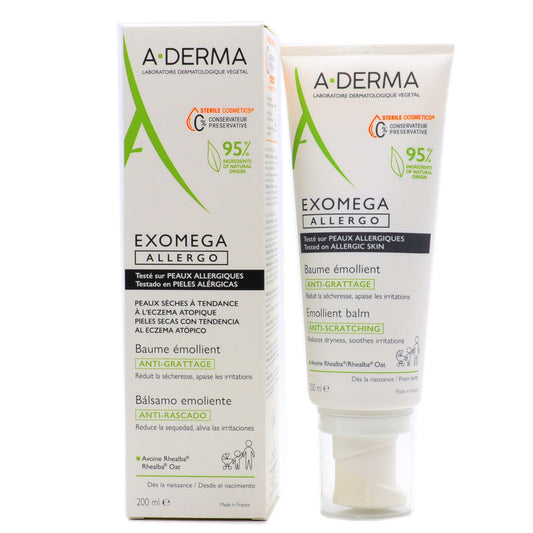 A-Derma, Exomega Allegro, lindernder Balsam, für das Gesicht, 200 ml