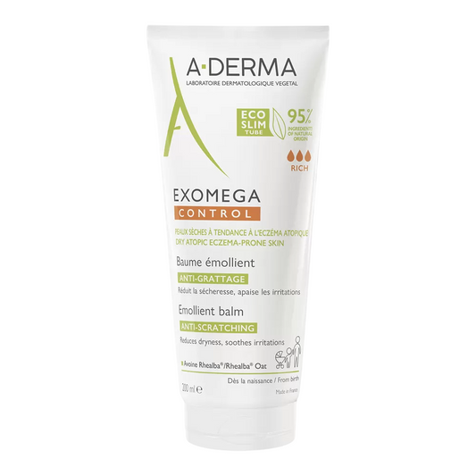 A-Derma, Exomega Control, lindernder Balsam, für das Gesicht, 40 ml