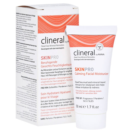 Ahava, Clineral Skin Pro, UV-Schutz, Sonnencreme, für das Gesicht, LSF 50, 50 ml