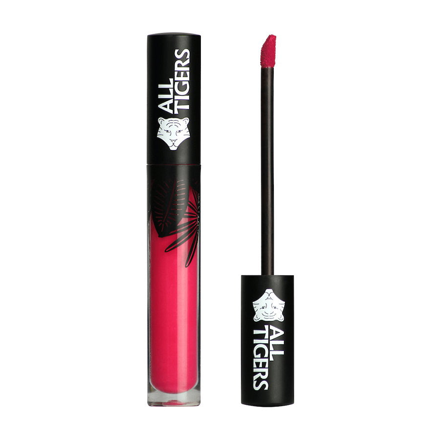 All Tigers, Natural & Vegan, Natural, Matte, Lip Gloss, 786, Own The Stage, 8 ml