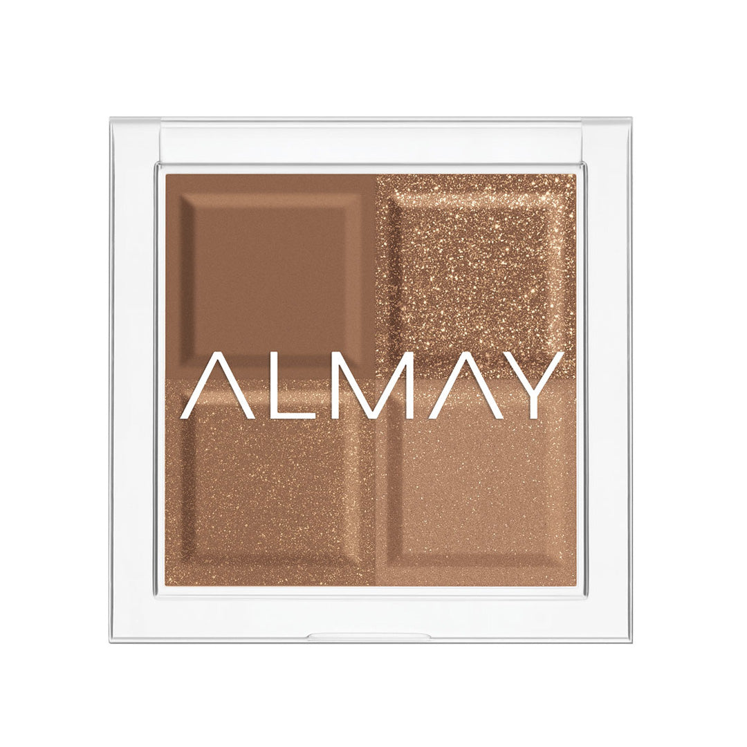 Almay, Shadow Quad, Eyeshadow Palette, 170, Individualist, 4 Shades, 3.5 g