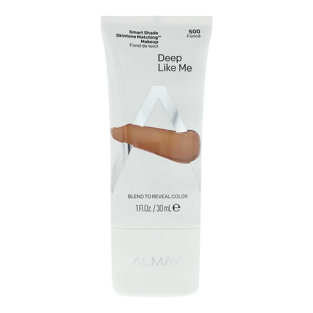 Almay, Smart Shade, Tone-matching, Flüssige Grundierung, 500, Deep Like Me, LSF 20, 30 ml