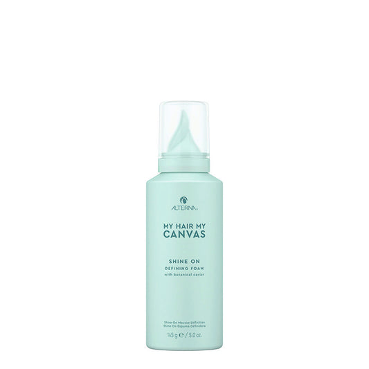 Alterna, My Hair.My Canvas. Shine On, Vegan Botanical Caviar, Hair Styling Mousse, Defining & Shining, 145 ml