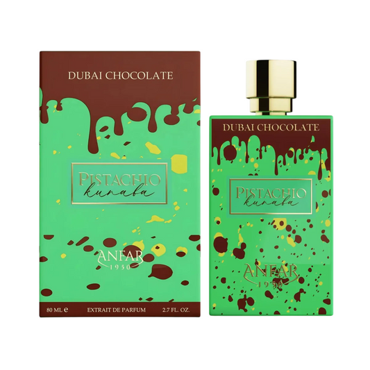 Anfar, Dubai Chocolate - Pistachio Kunafa, Extrait De Parfum, Unisex, 80 ml