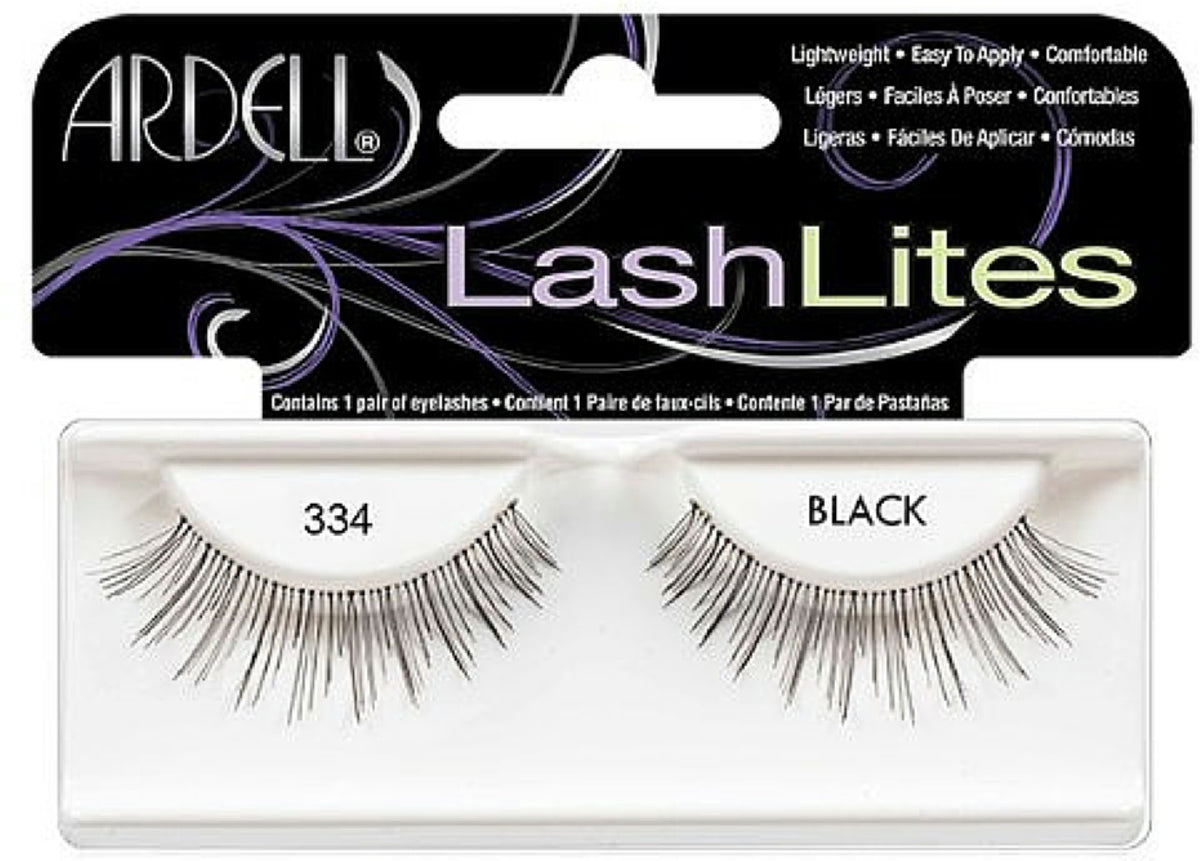 Ardell, Lashlites, Künstliche Wimpern, 334, Schwarz
