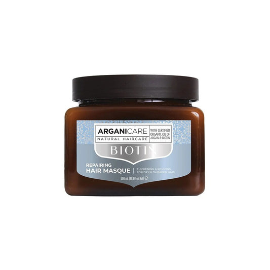 Arganicare, Biotin, Hair Treatment Cream Mask, Repairing, 500 ml