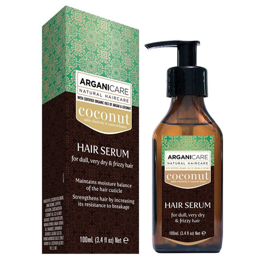 Arganicare, Kokosnuss, Haarserum, Stärkend & Pflegend, 100 ml