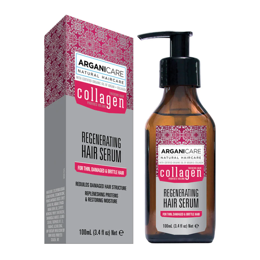 Arganicare, Kollagen, Haarserum, reparierend & regenerierend, 100 ml