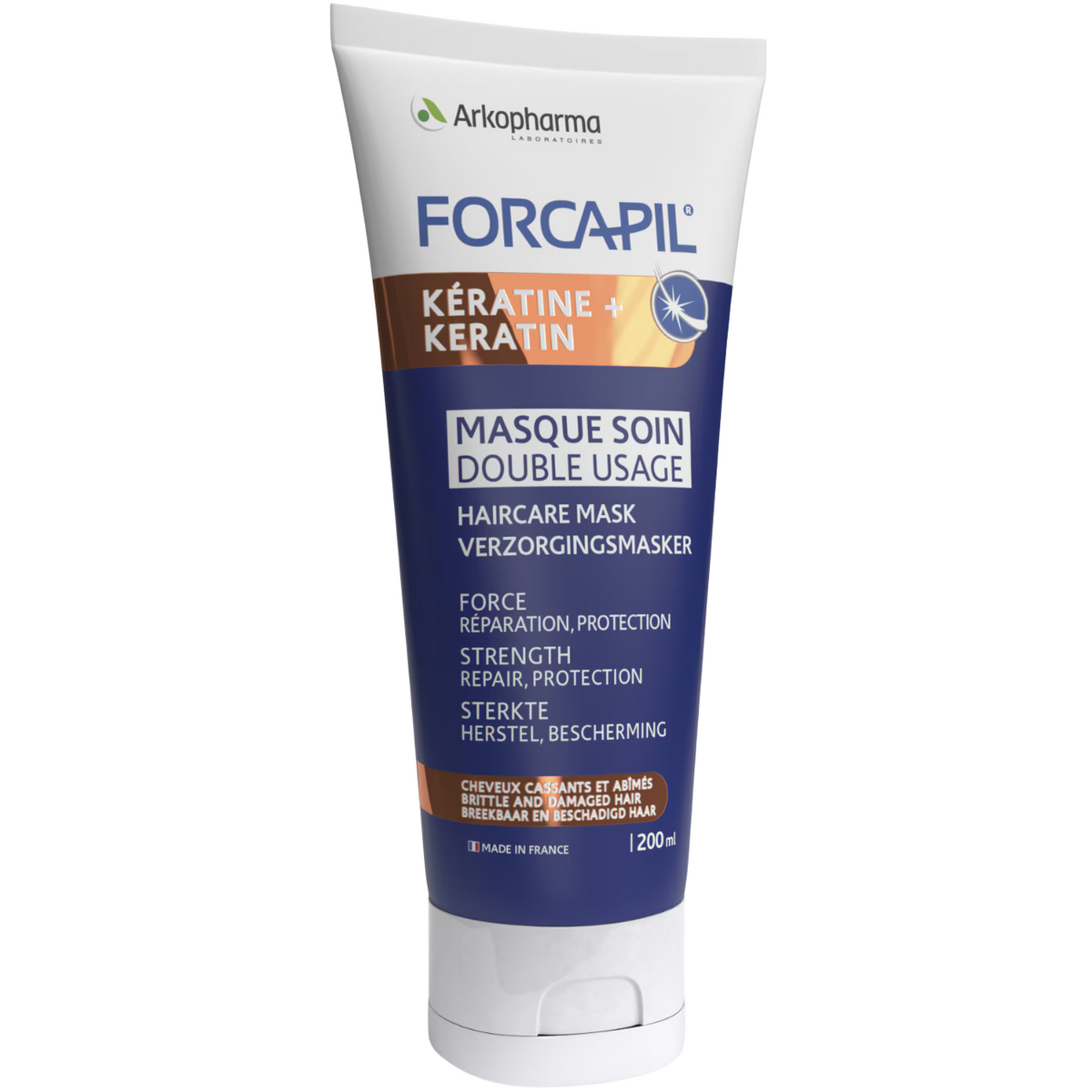 Arkopharma, Forcapil, Haarmaske zur Reparatur, 200 ml