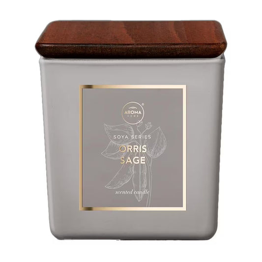 Aroma Home, Iris & Salbei, Iris, Duftkerze, 115 g
