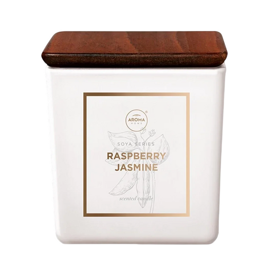 Aroma Home, Himbeere & Jasmin, Duftkerze, 115 g