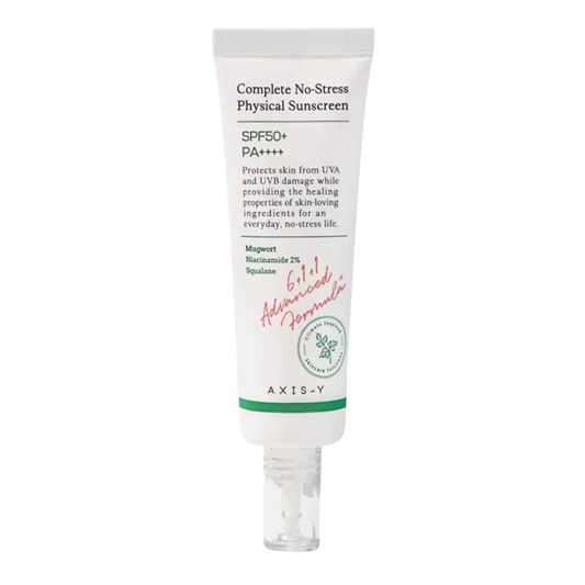 Axis-Y, Complete No-Stress, Sonnenschutz, Sonnencreme, für das Gesicht, LSF 50+, 50 ml