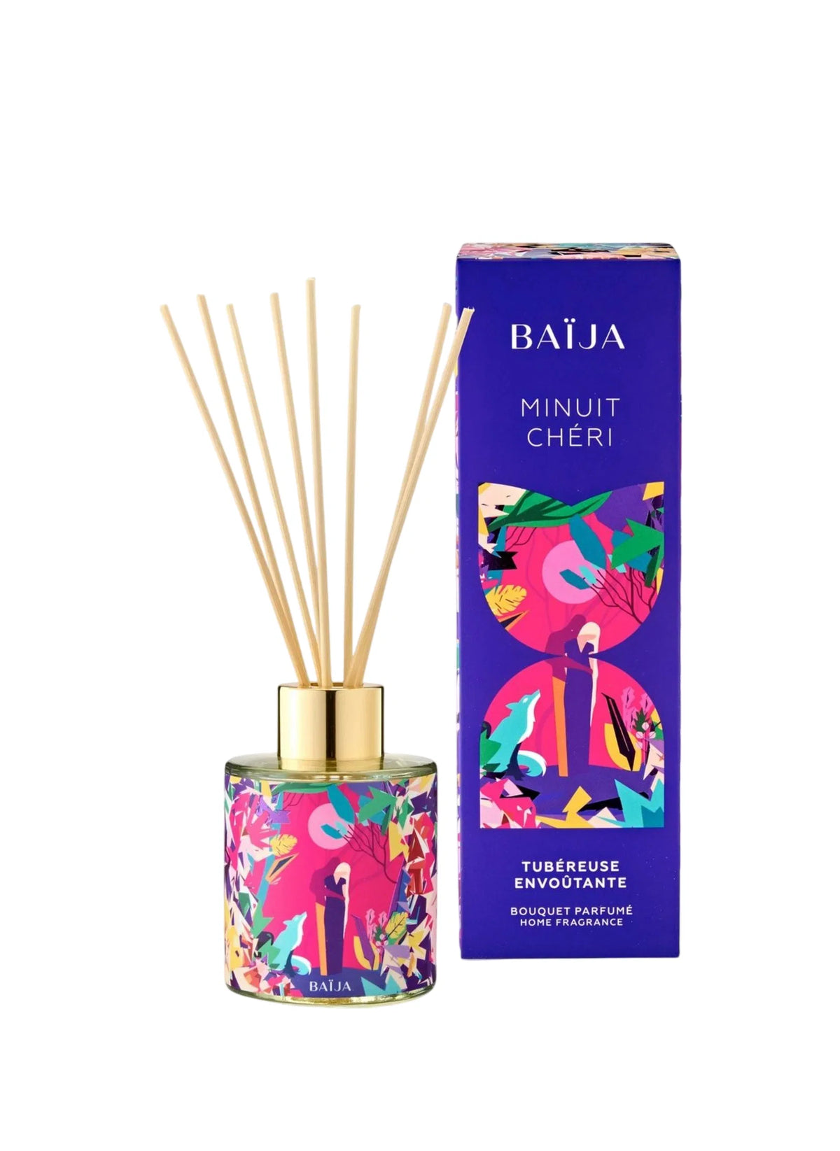 Baija, Minuit Cheri, geurstokjes, 120 ml