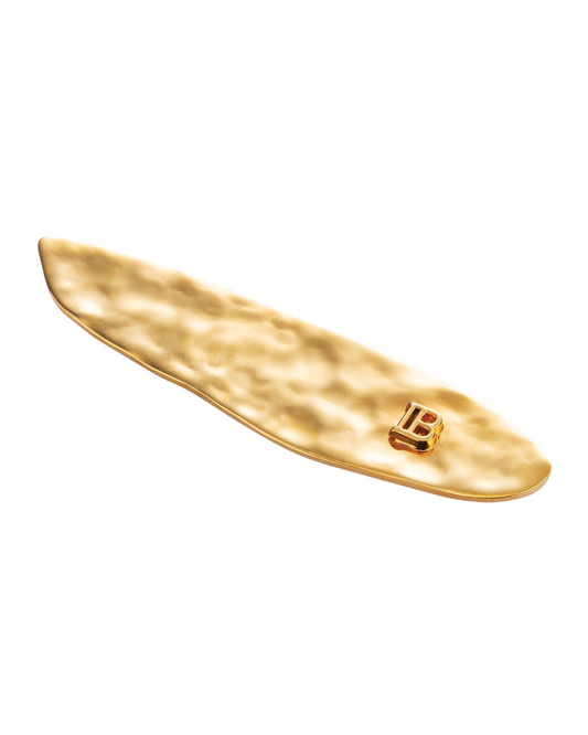Balmain, Printemps Leaf, Haarspange, Gold