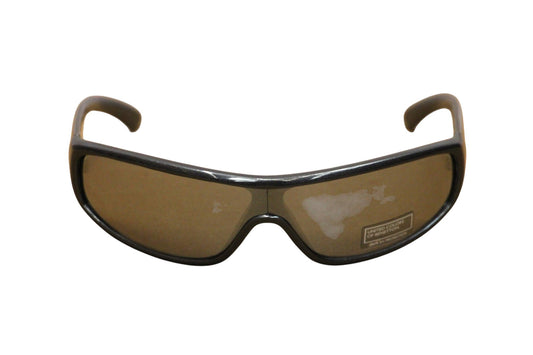Benetton, United Colors of Benetton, Sunglasses, Metallic Grey Wraparound, Unisex