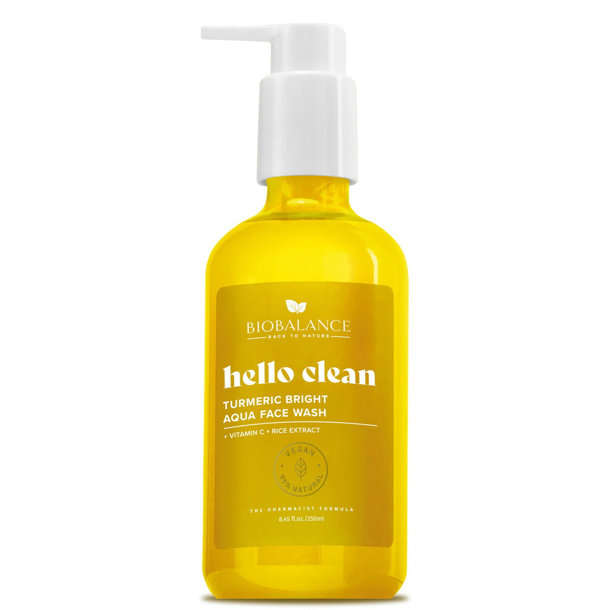 Bio Balance, Turmeric Bright, Aufhellendes Reinigungsgel, Für das Gesicht, 250 ml