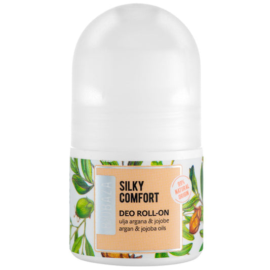 Biobaza, Silky Comfort, Natürliche Inhaltsstoffe, Pflegend & Schützend, Sheabutter & Jojoba, Antitranspirant, Für Damen, 20 ml