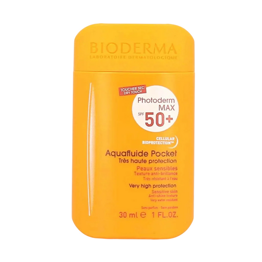 Bioderma, Photoderm Max, Feuchtigkeitsspendend, UV-Schutz, Sonnenfluid, Für das Gesicht, LSF 50+, 30 ml