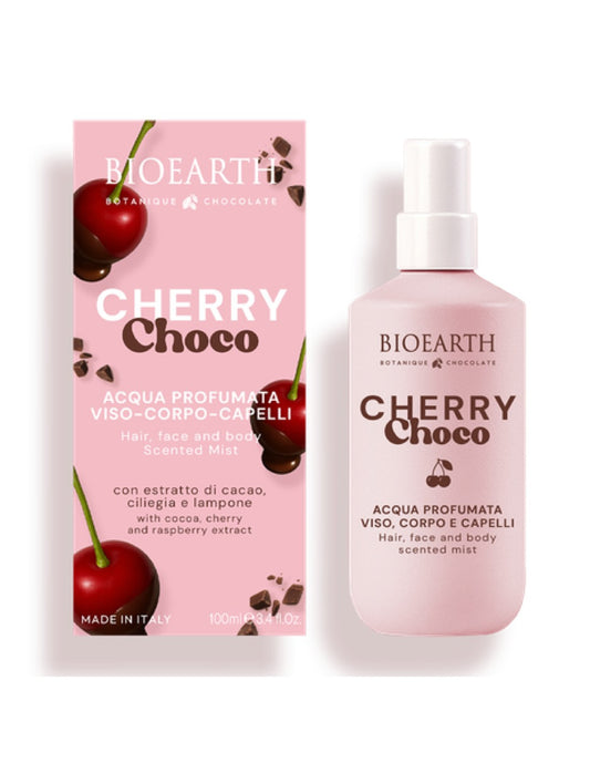 Bioearth, Cherry Choco, erfrischendes Spray, für Körper, Gesicht & Haar, 100 ml