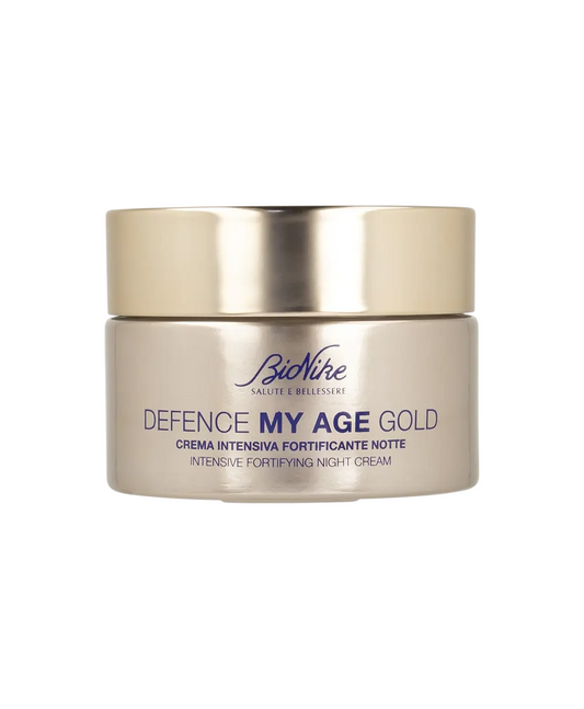 BioNike, Defence My Age Gold, Firming, Revitalising, Night, Cream, For Face, 50 ml