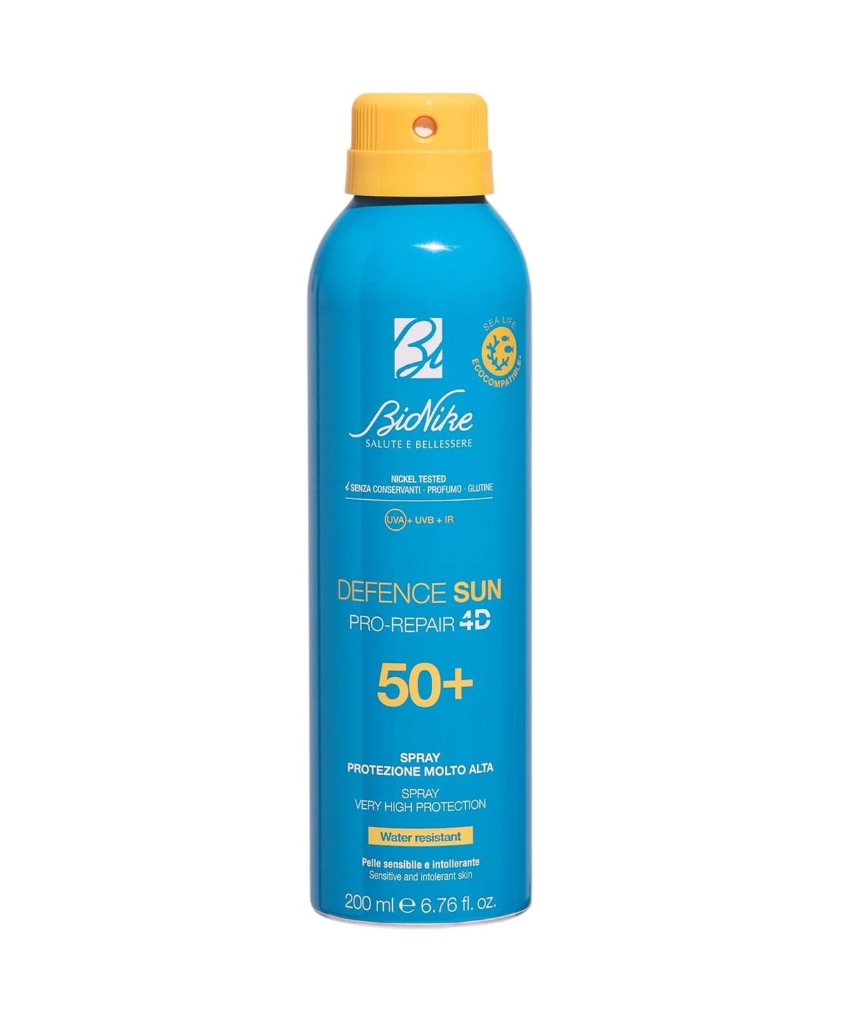 BioNike, Defence Sun, Schutz, Vor dem Sonnenbad, Spray, LSF 50+, 200 ml
