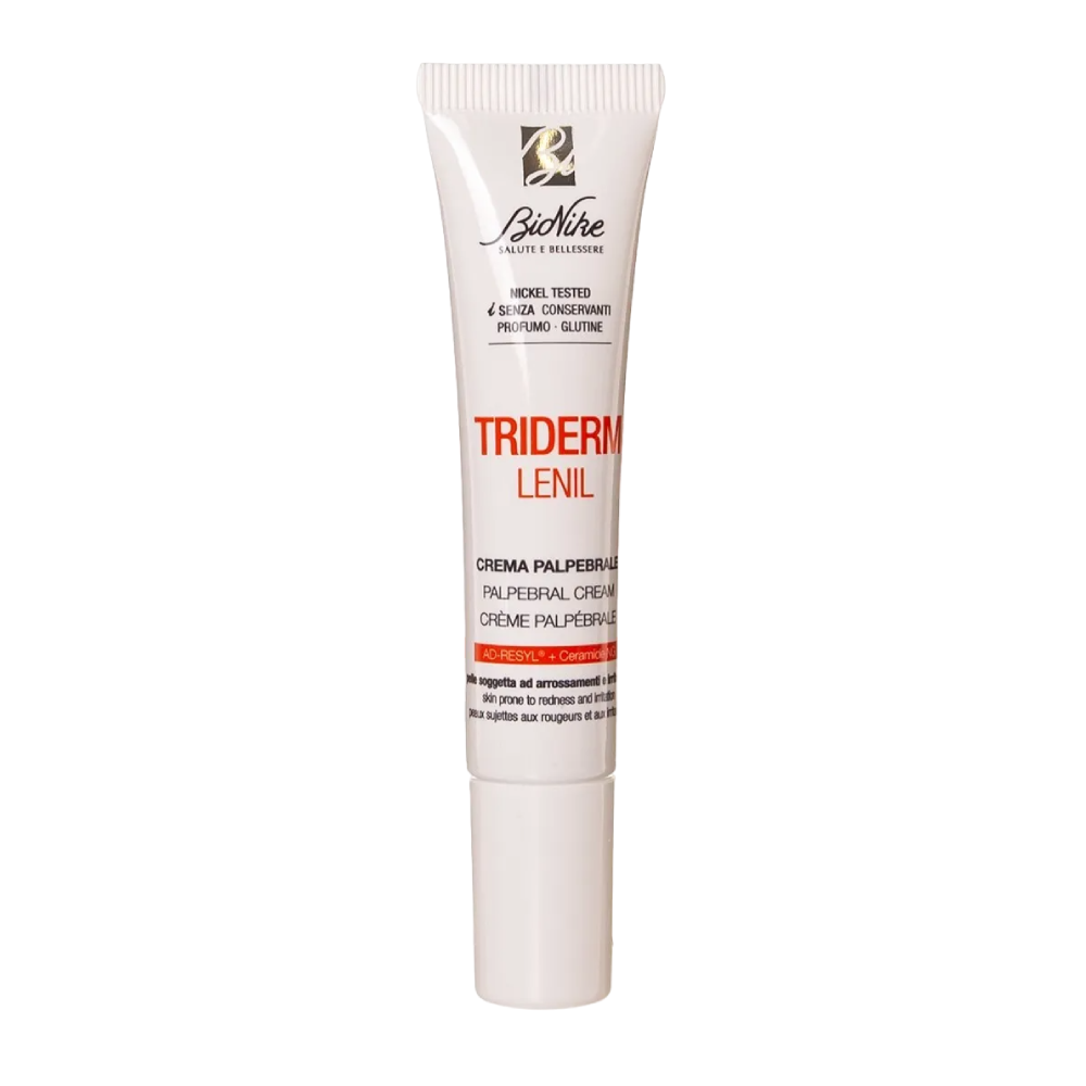 BioNike, Triderm Lenil, Beruhigend & Pflegend, Tag & Nacht, Augencreme, 15 ml