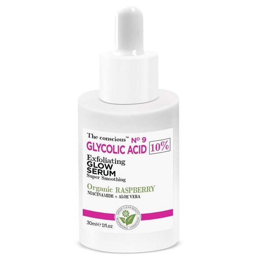 Biovene, The Conscious No.9, Glycolic Acid, Exfoliating, Serum, For Face, 30 ml