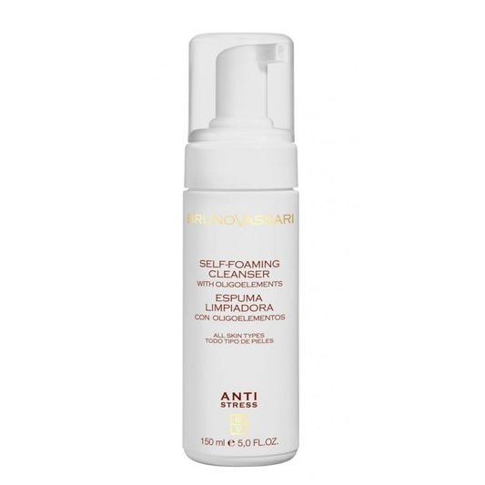 Bruno Vassari, Anti Stress, Magnesium, Beseitigt Unreinheiten, Reinigungsschaum, 150 ml
