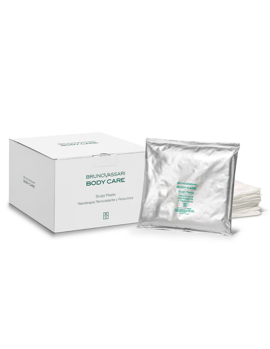 Set, Bruno Vassari, Body Care, Cosmetic plaster, Firmness + Body Remodeling, Body Powder Mask, 4 pcs, 440 g