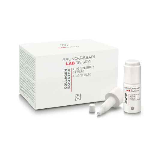 Trio-Set, Bruno Vassari, Lab Division, Vitamin C, Anti-Aging, Ampullen-Behandlungsserum, bei Hautalterung, für das Gesicht, für Damen, 3 Stk., 10 ml