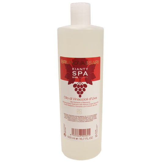 Bruno Vassari, Kianty SPA, Grape, Anti-Ageing, Massage Oil, Dry Oil, 500 ml
