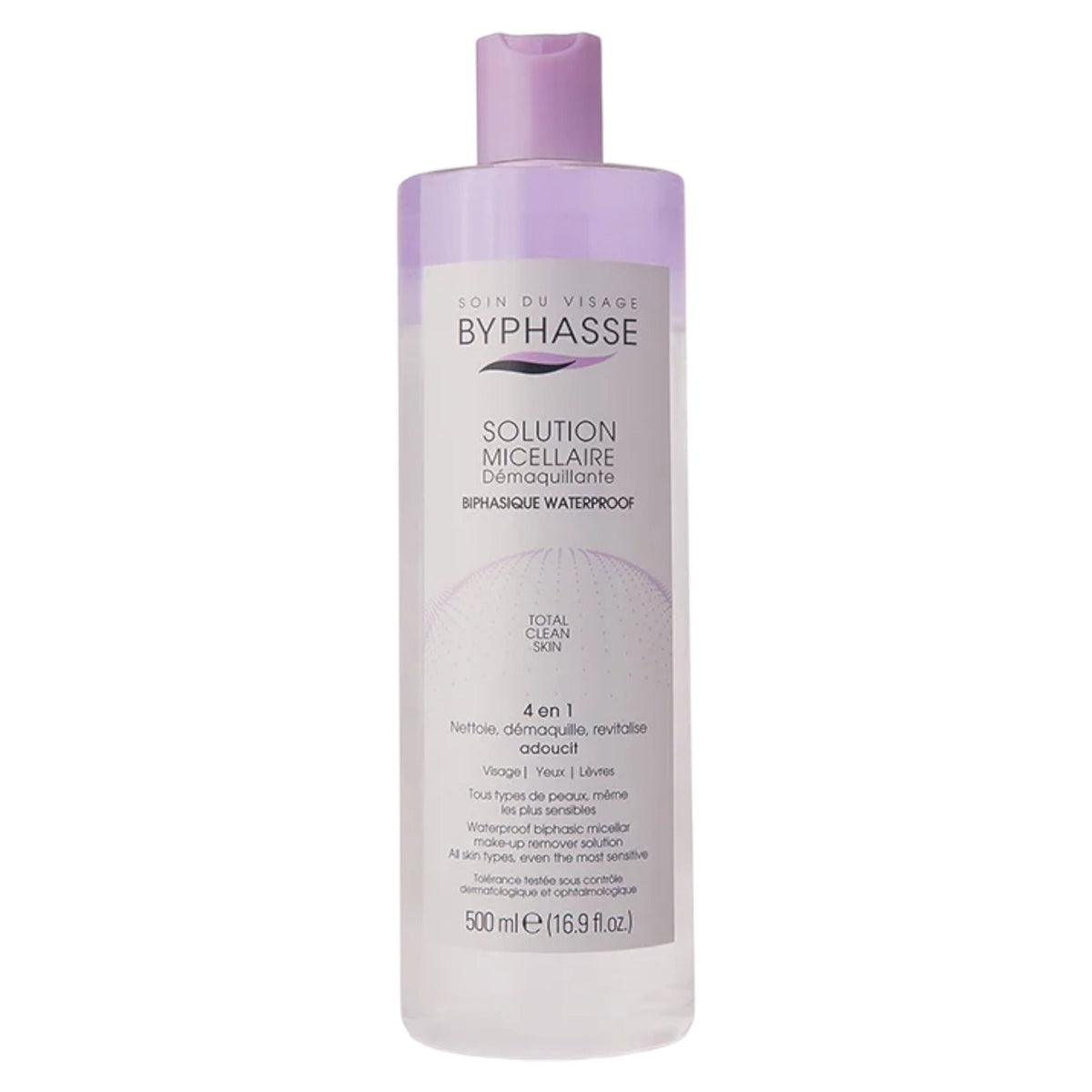 Byphasse, Byphasse, Revitalisierendes Mizellenwasser, Alle Hauttypen, 500 ml