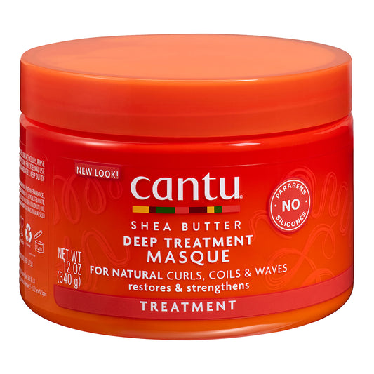 Cantu, Sheaboter, Natuurlijk, Haarbehandelingsmasker, Herstellend, 340 g
