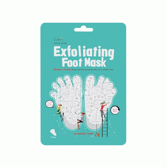 Cettua, Cettua, Exfoliating, Foot Sheet Mask, 2 pcs