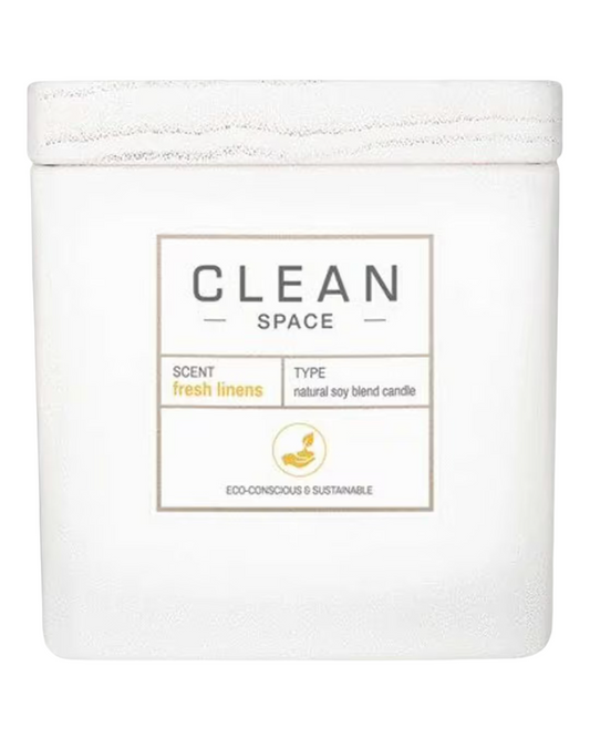 Sauber, Space Fresh Linens, Duftkerze, 227 g