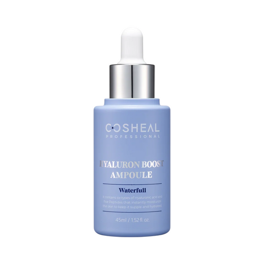 Cosheal, Hyaluron Boost Ampulle, Hyaluronsäure, Anti-Aging & Feuchtigkeitspflege, Serum, für das Gesicht, 45 ml