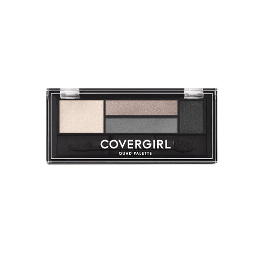 Covergirl, Quad, Eyeshadow Palette, 715, Stunning Smokeys, 4 Shades, 1.8 g
