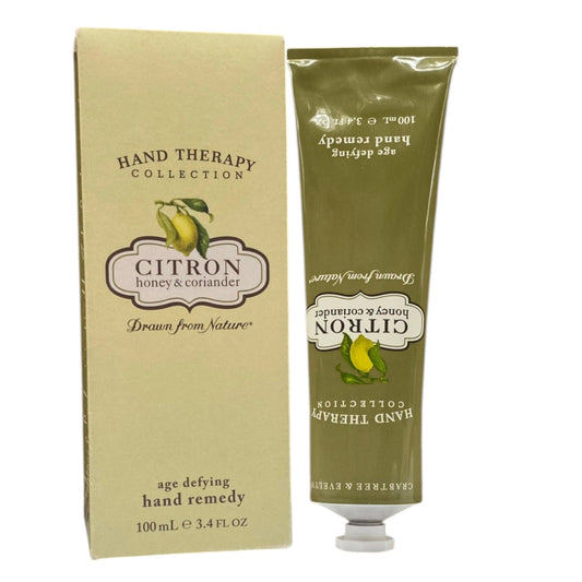 Crabtree & Evelyn, Citron, Miel & Coriandre, Anti-âge, Crème pour les mains, 100 g